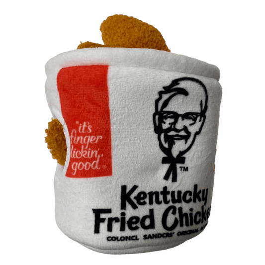 Ethical/Spot KFC Plush Puzzle Bucket 6" Dog Toy