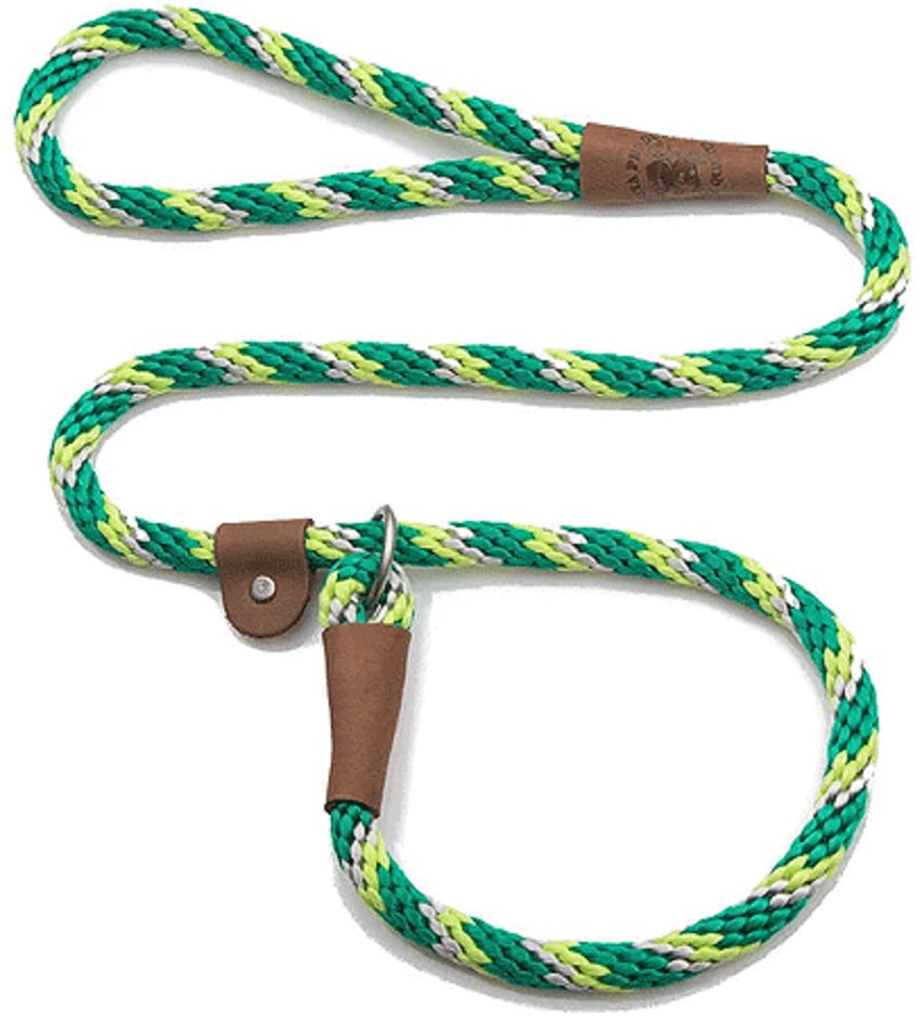 Mendota Pet Slip Leash - Dog Lead and Collar Combo - Made in The USA - Ivy, 1/2 in x 6 ft - for Large Breeds