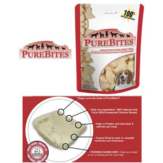 PureBites Freeze Dried Chicken Breast Dog Treats - 11.6 oz