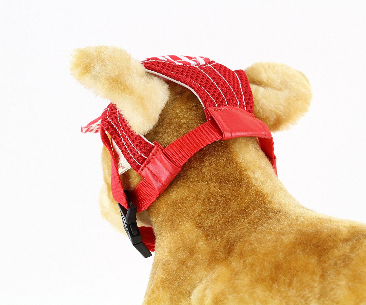 Midlee Striped Baseball Dog Hat