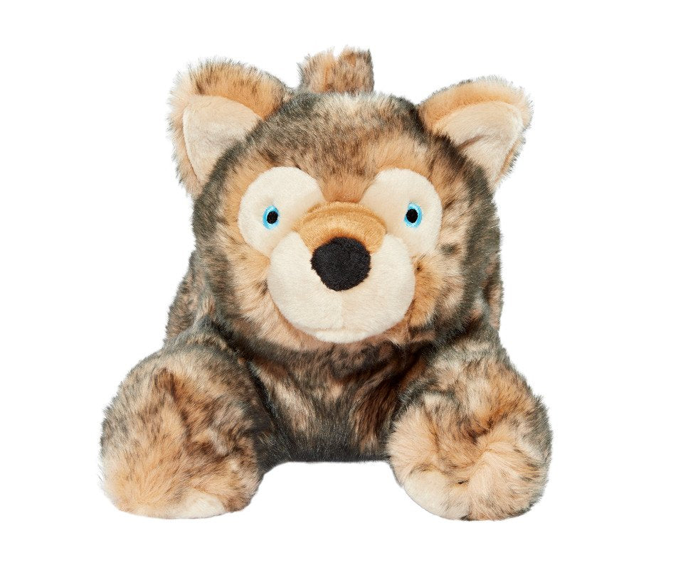 Fluff & Tuff Lobo Wolf Pup Plush Dog Toy