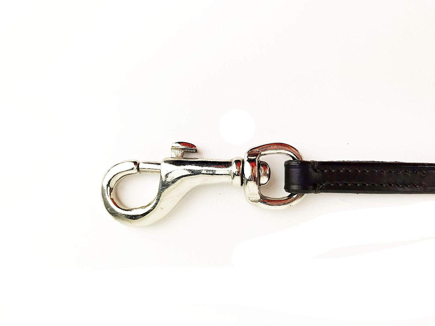 Midlee Small Leather Dog Leash