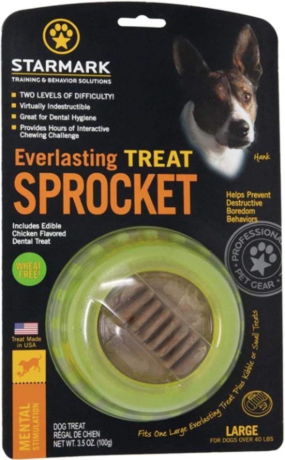 Starmark Everlasting Treat Sprocket - Large