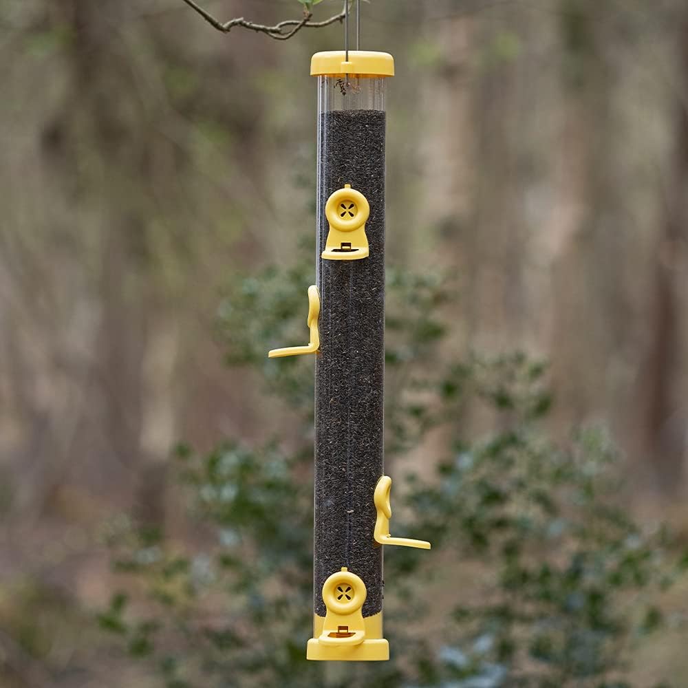 Jacobi Jayne Yellow Flo Nyjer Tube Bird Feeder - 560 mm