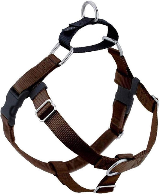 2 Hounds Design Freedom No Pull Dog Harness X-Small Brown