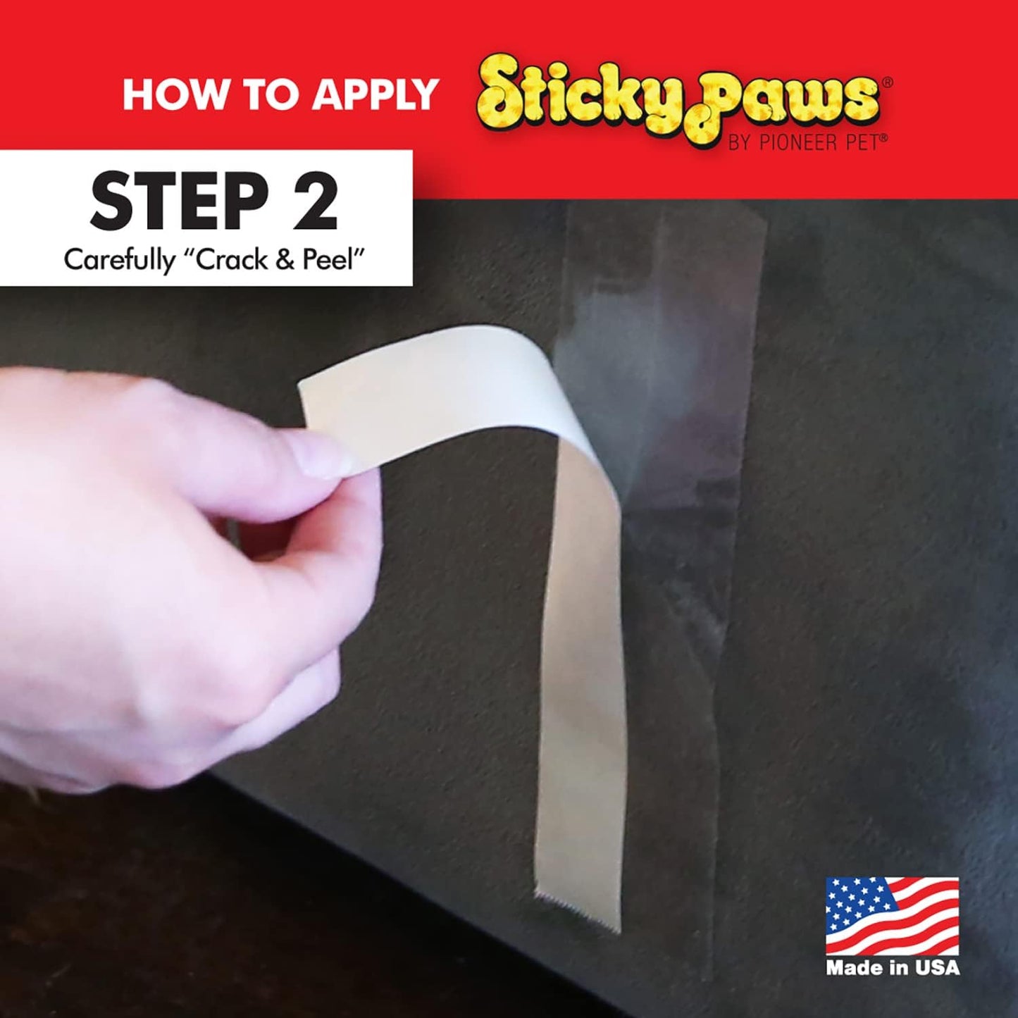 Sticky Paws on a Roll Stop Cats Destroying Furniture Anti Scratch Training