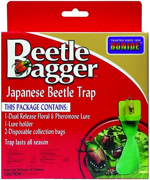 Beetle Bagger Japanese Beetle Trap - Kit Bonide Japanese Beetles