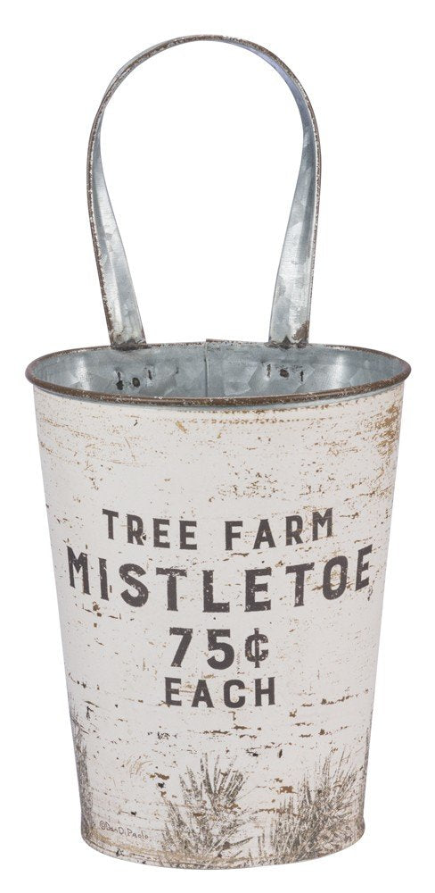 Primitives by Kathy Wall Buckets - Tree Farm Holiday Greens