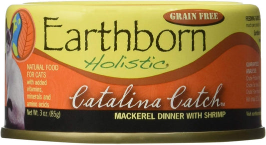 Earthborn Holistic Catalina Catch Grain-Free Moist Canned Cat Food - (3 oz) Pack of 24