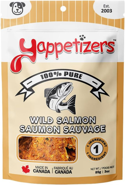 Yappetizers Treat Company wild salmon - 3oz
