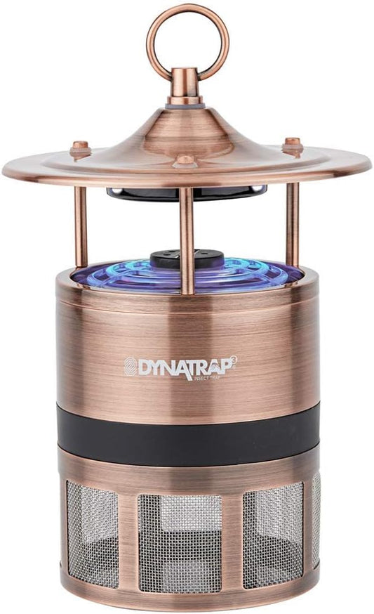 DynaTrap DT600AC Outdoor Insect Trap Mosquito Repellent, 1/4 Acre, Antique Copper