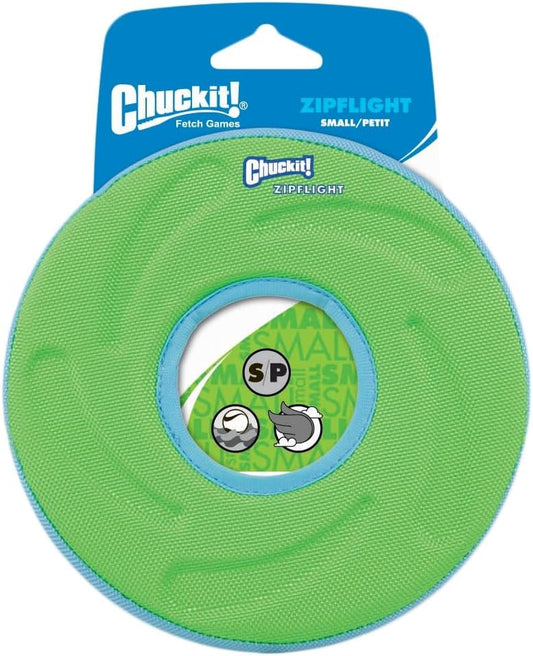 Chuckit Zipflight Amphibious Flying Ring Dog Toy - Assorted Colors