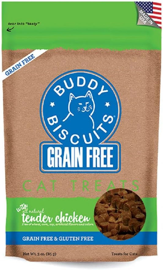 Cloud Star Chicken Soft Buddy Biscuit Cat Treats--Chicken (3 oz)