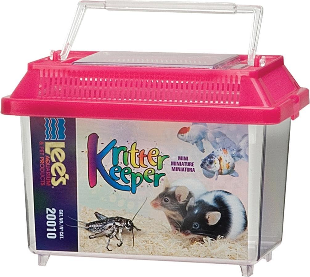 Lees Kritter Keeper Mini for Small Pets, Crickets, or Fish