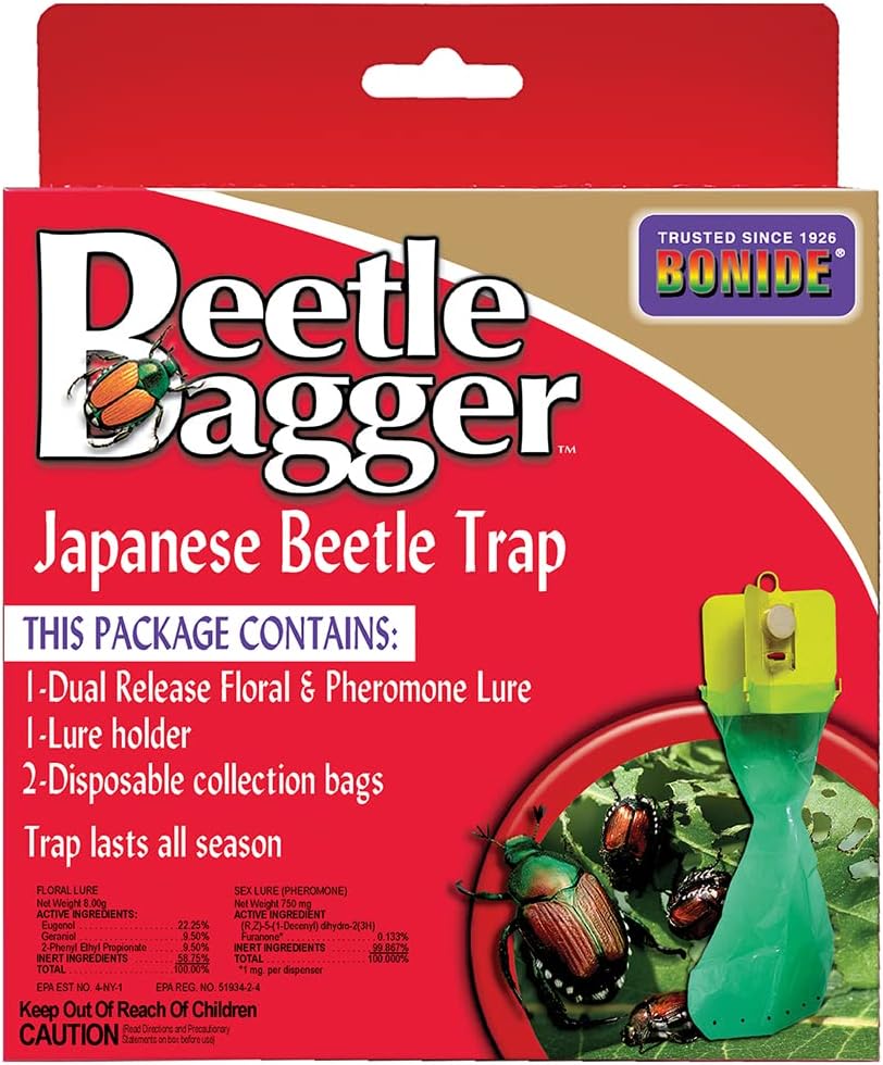 Bonide (BND 197)- Beetle Bagger Indoor/Outdoor Japanese Beetle Trap