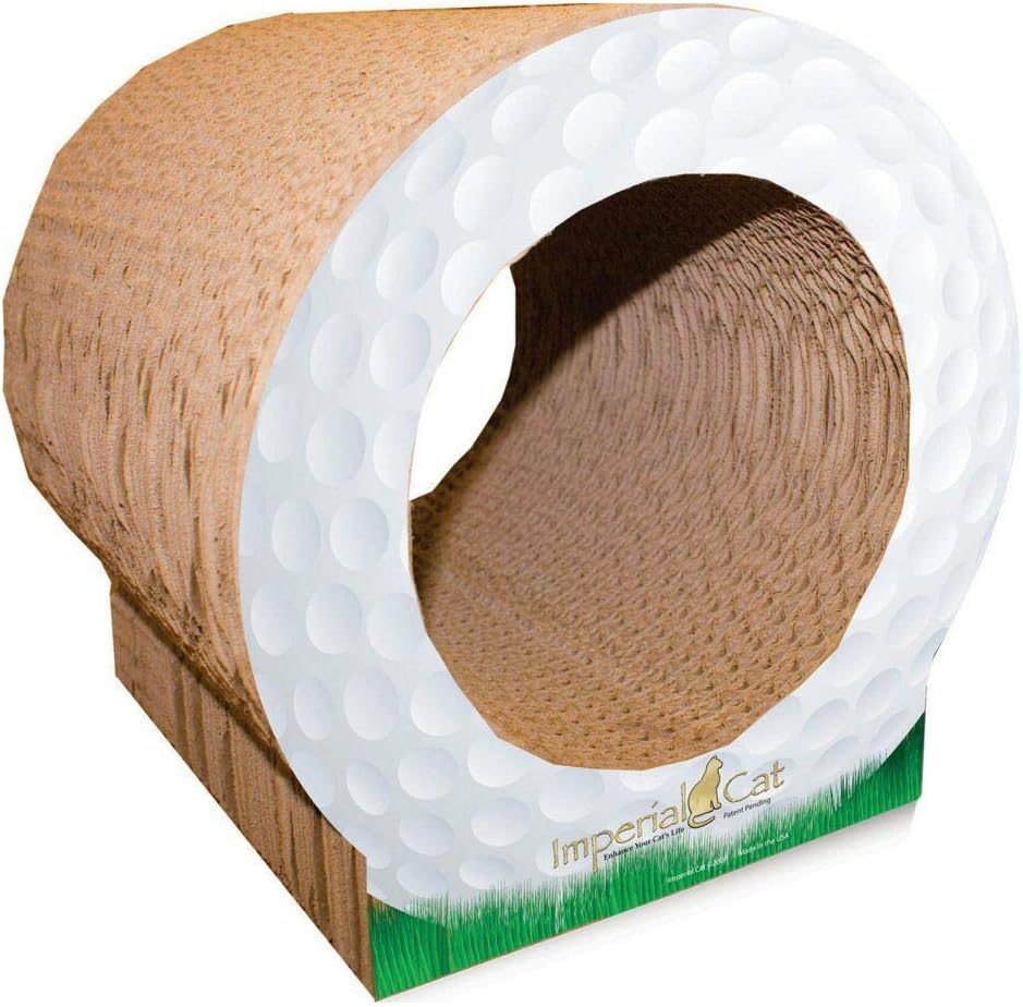 Imperial Cat Scratch 'n Shapes Golf Ball Scratcher