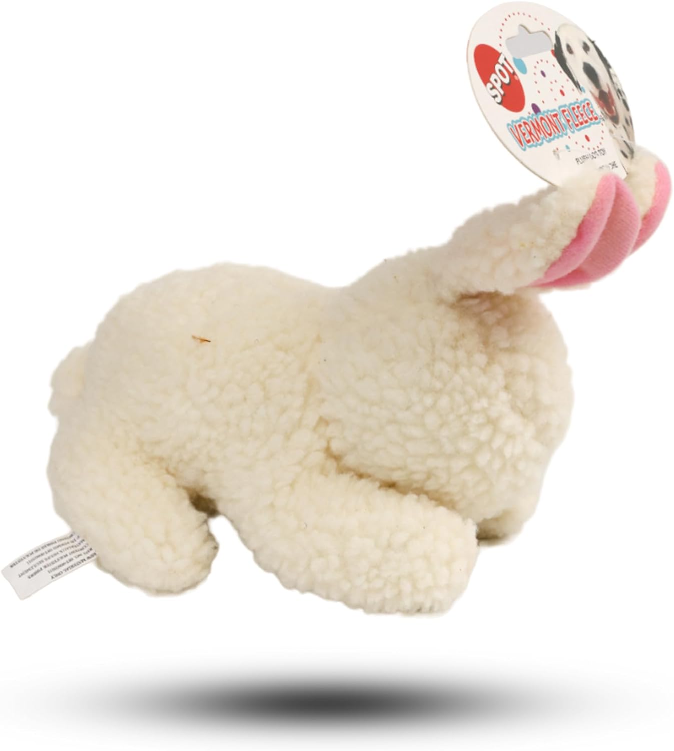 Spot Vermont Style Fleecy Rabbit Shaped Dog Toy - 9"