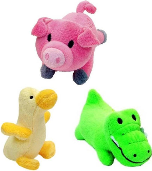 Li'l Pals Interactive Plush Small Squeaker Variety Bundle