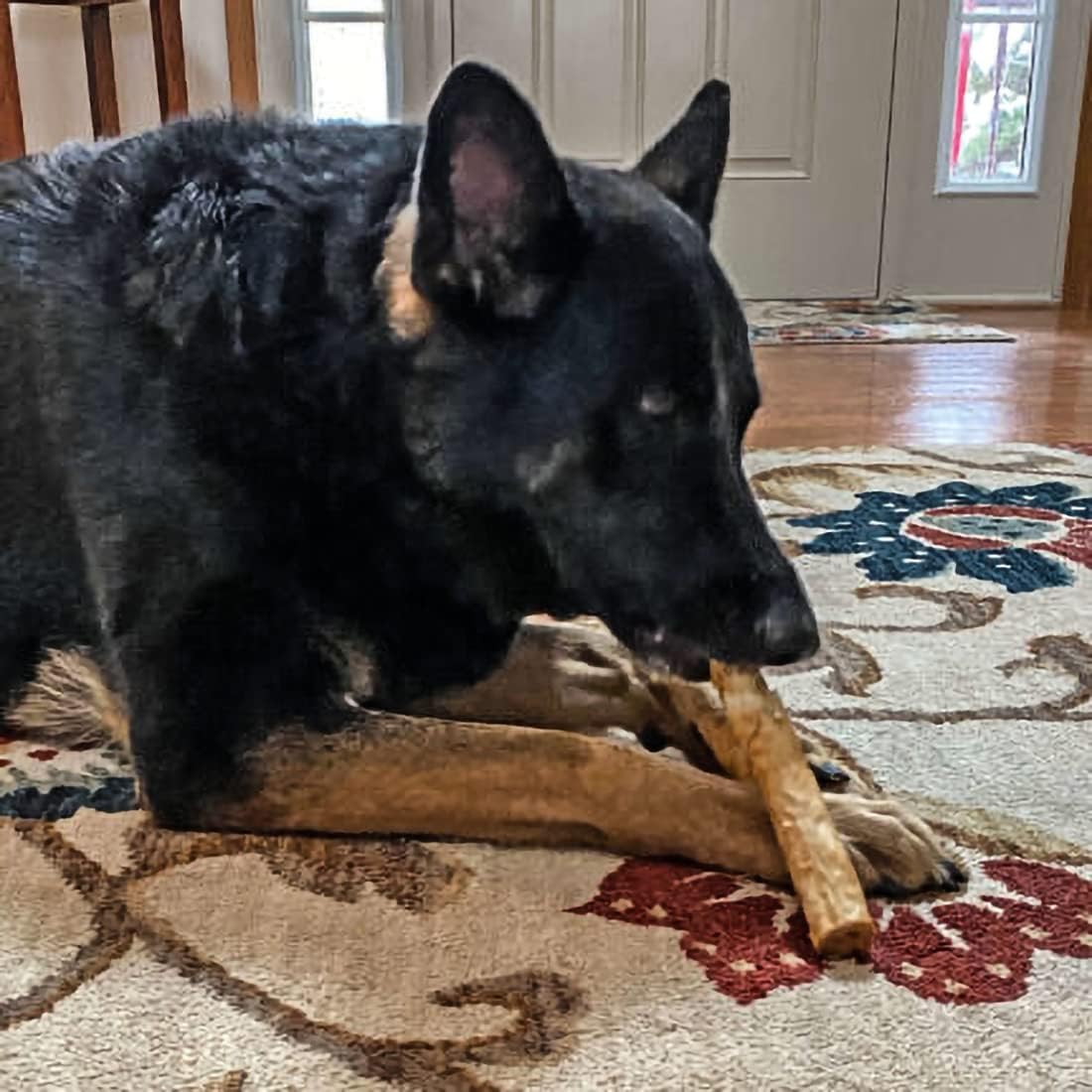 Fieldcrest Farms Nothin' to Hide 10" Large Roll Peanut Butter Flavored Dog Chew, 180 Gram, Count of 2