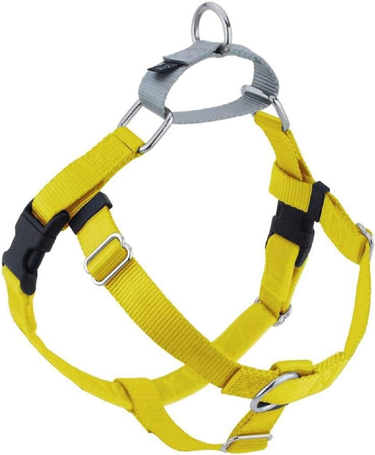 2 Hounds Design Freedom No Pull Dog Harness X-Large Yellow