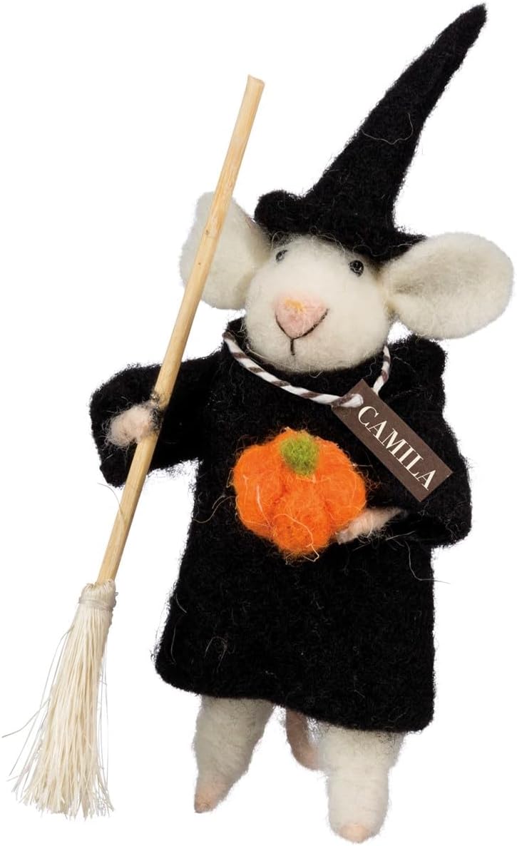 Primitives by Kathy Halloween Camilla Witchy Mouse Critter