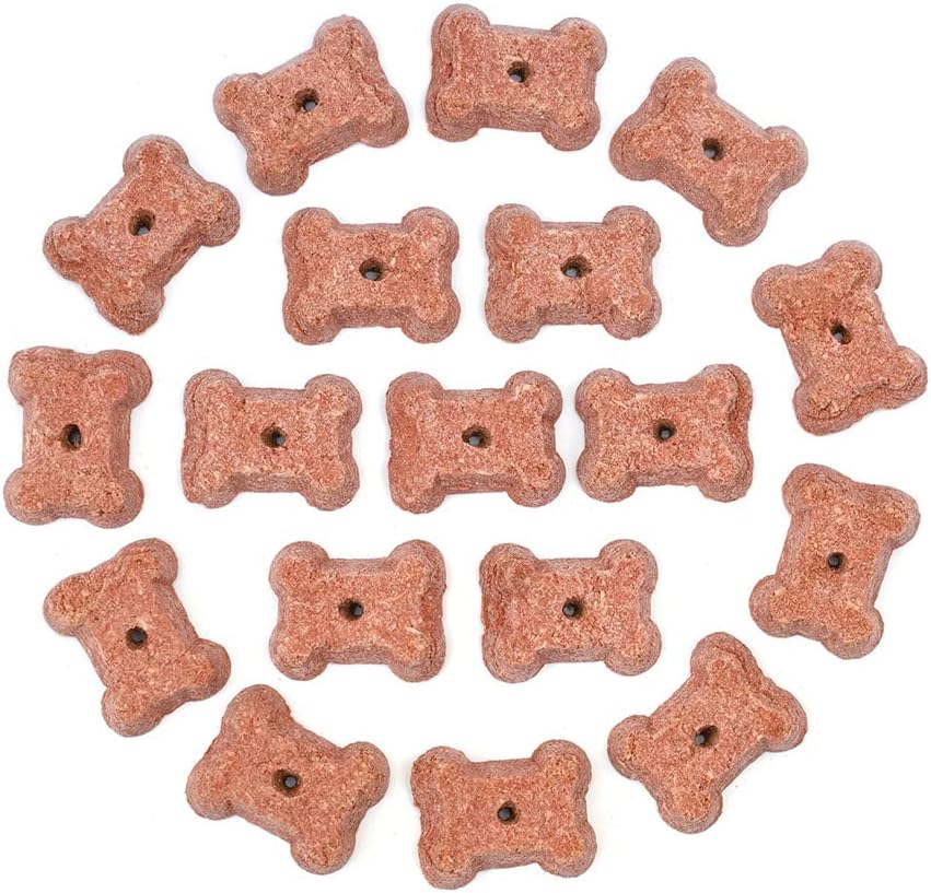 CocoTherapy Coco-Milk Bones Red Velvet Biscuit - Organic Coconut Treat for dogs (6 oz)