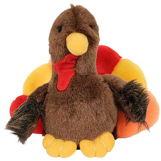 Multipet Holiday Talking Dog Toy - Tyler Turkey