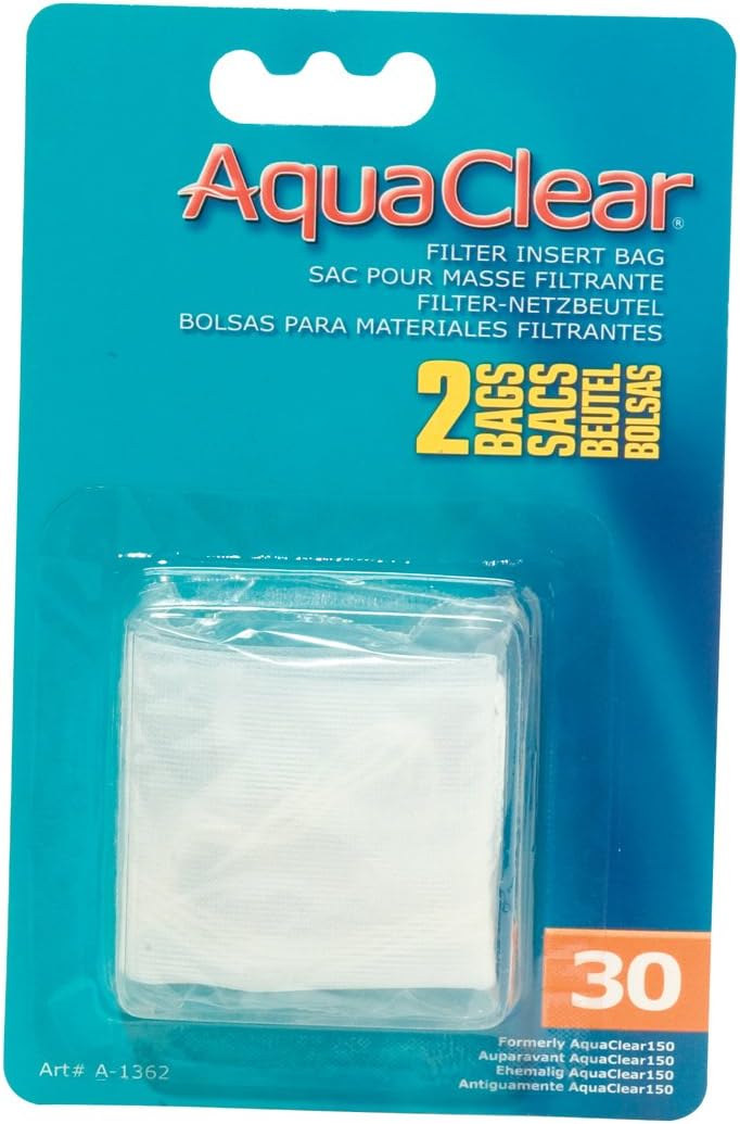 AquaClear Filter Insert Nylon Media Bag 30 gallon - 2 count