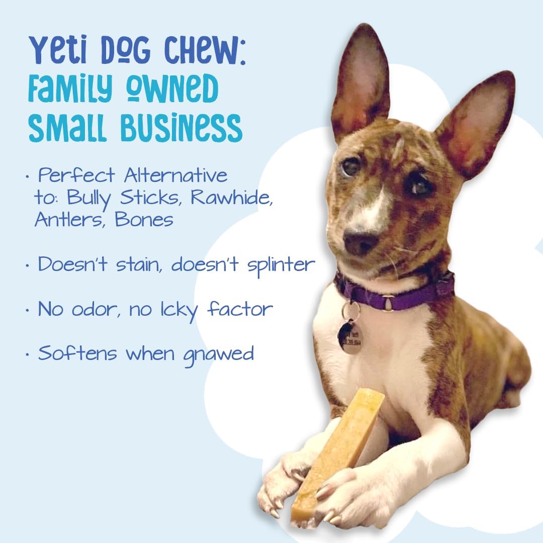 Yeti Dog Chew Medium Dog Chews Treats- Medium, 2.5 oz
