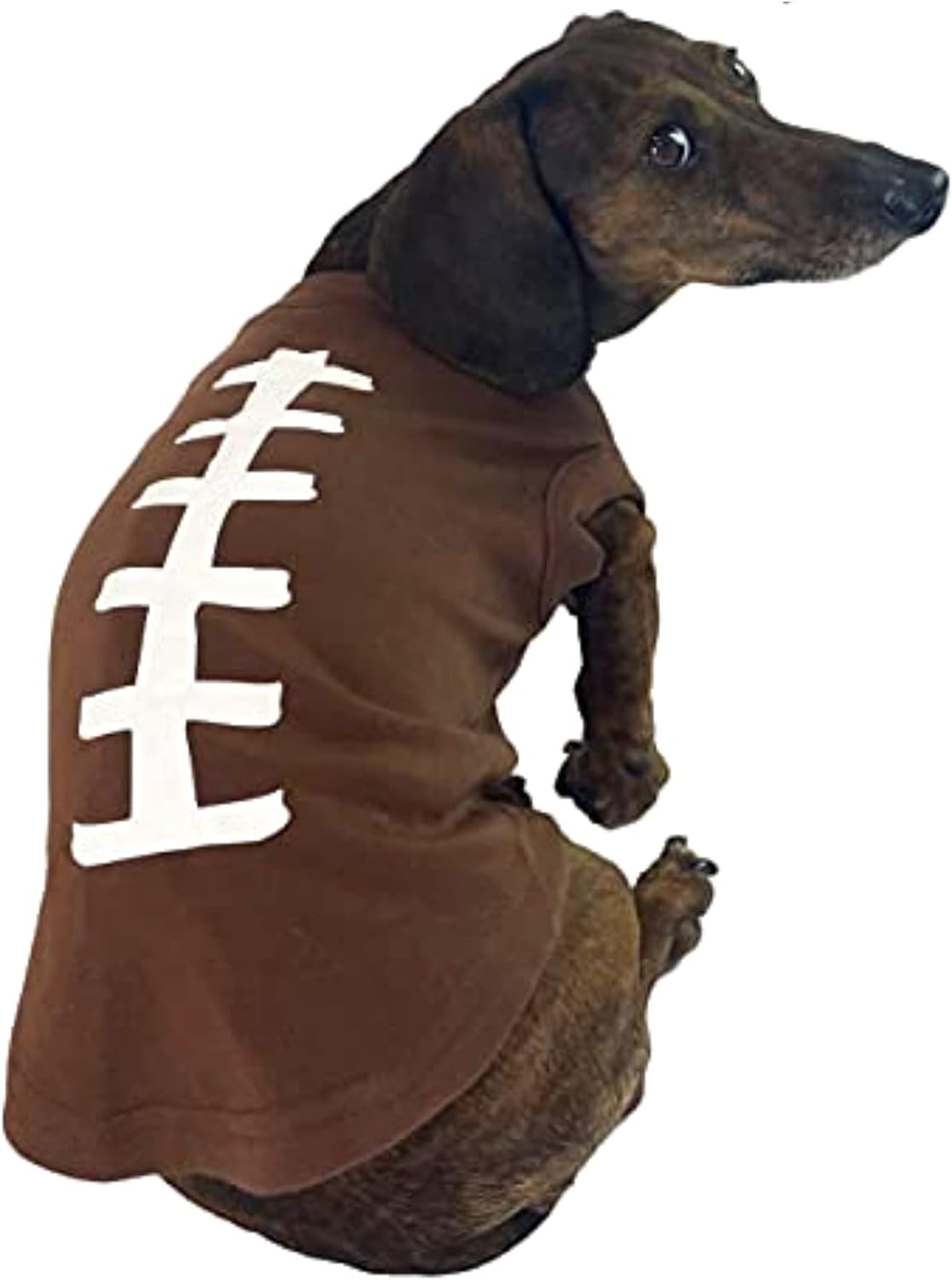 Midlee Football Dog Shirt Halloween Costume (Large)