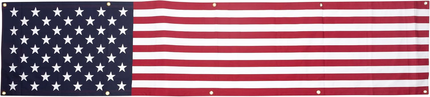 Primitives by Kathy American Flag Banner - 98" Large Patriotic Wall Decor