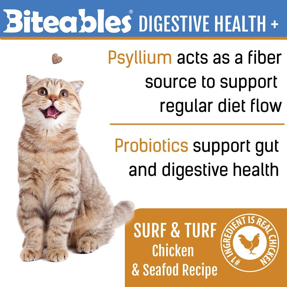 Get Naked Biteables Cat Digestive Plus Treats - 3oz