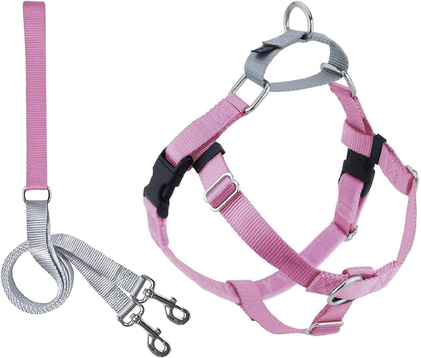 2 Hounds Design Freedom No Pull Dog Harness X-Small Rose