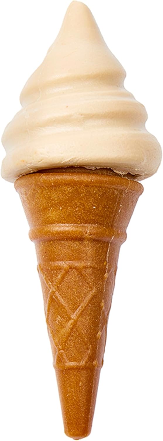 Ethical Pup Ice Freeze-at-Home Dog Chews Treats, Waffle Cone Vanilla and Peanut Flavor