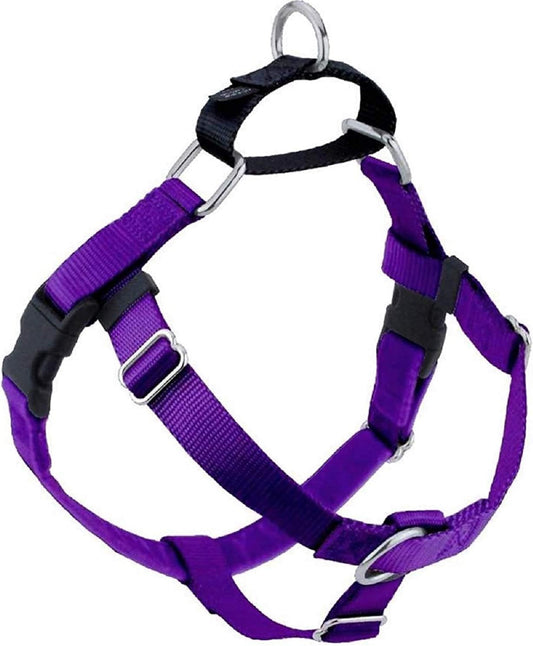 2 Hounds Design Freedom No Pull Dog Harness 1" LG Purple