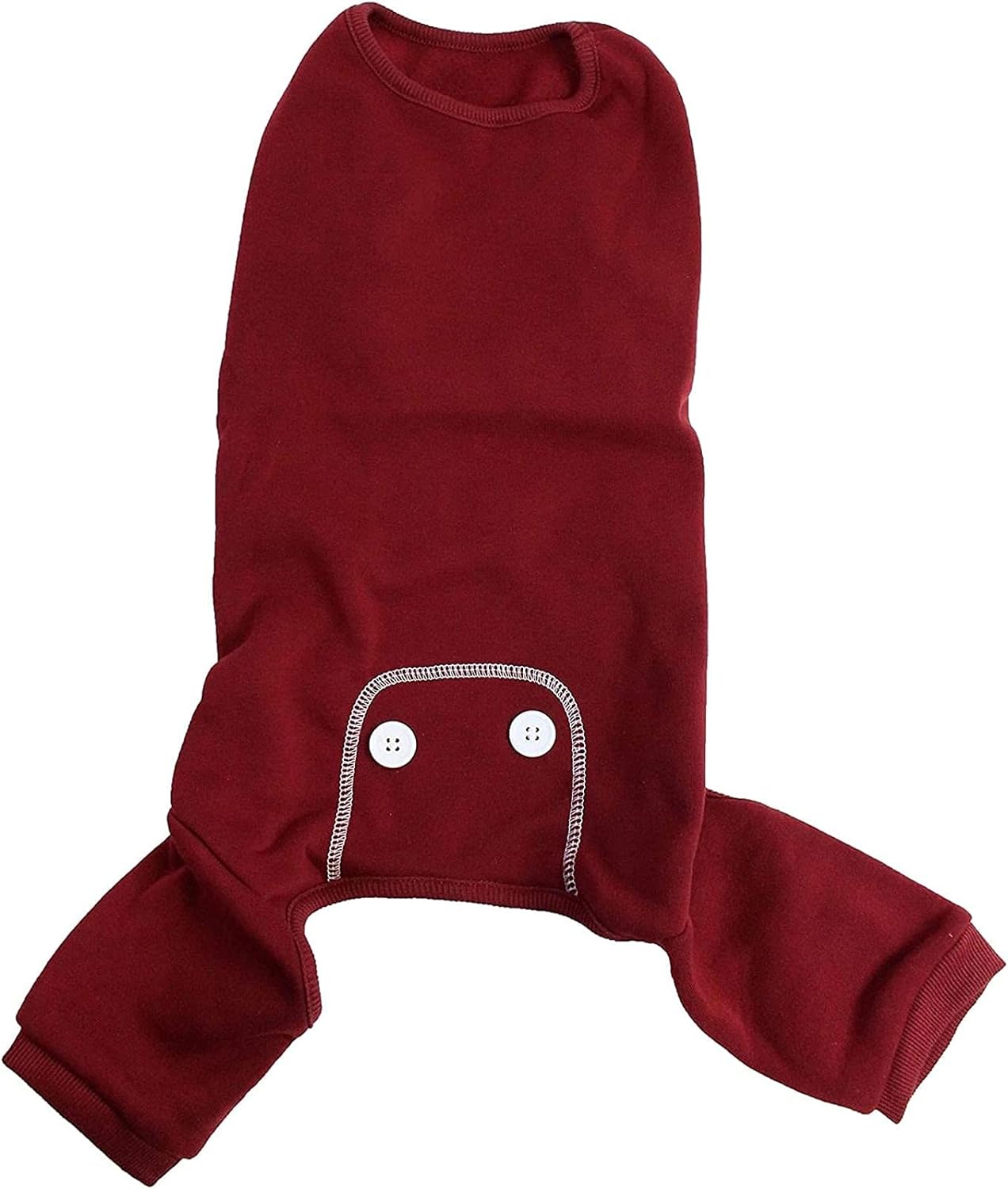 Midlee Burgundy Pajamas (Medium)