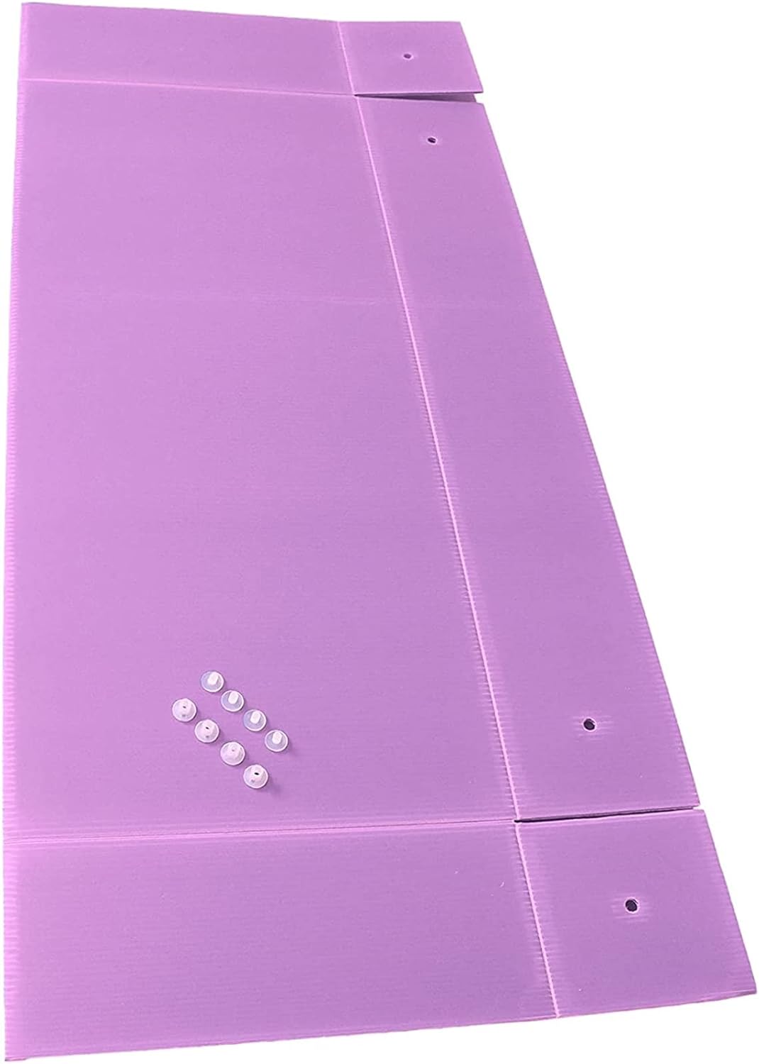 Midlee Guinea Pig Corrugated Plastic Cage Liners - 2 x 3 Panel Size - Purple