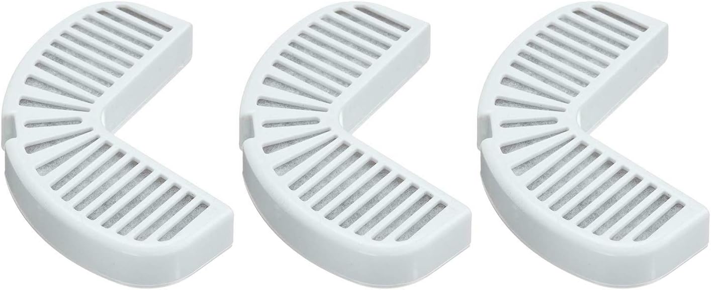 Pioneer Replacement Filters for Stainless Steel and Ceramic Fountains - 3 Pack