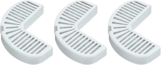 Pioneer Replacement Filters for Stainless Steel and Ceramic Fountains - 3 Pack