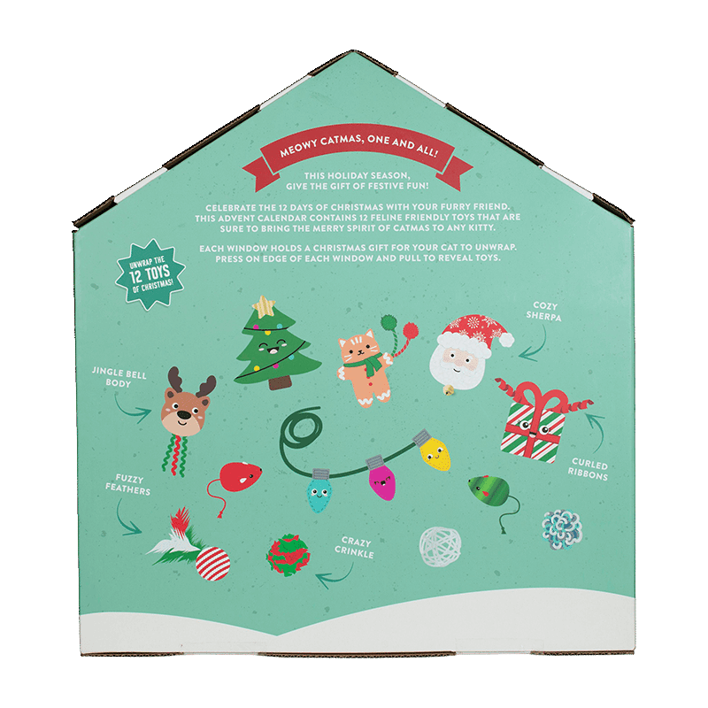 PetShop by Fringe Studio Meowy Catmas Pet Toy Advent Calendar
