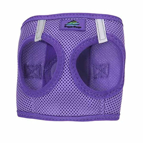 American River Choke Free Reflective Dog Harness, Purple, XX-Small