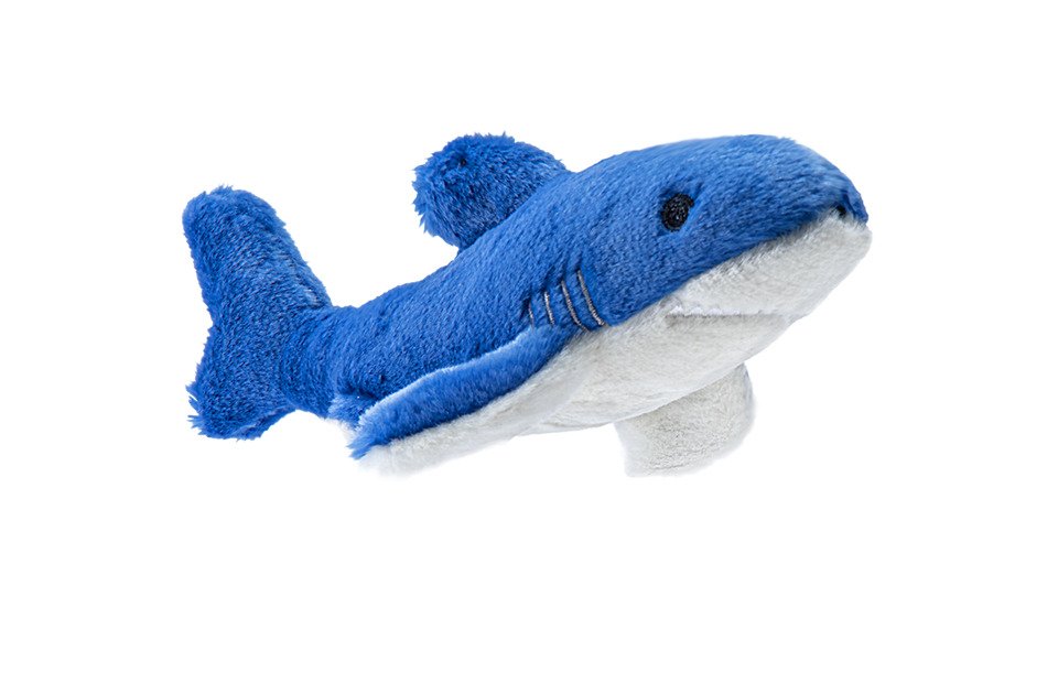 Fluff & Tuff Baby Bruce Shark Plush Dog Toy