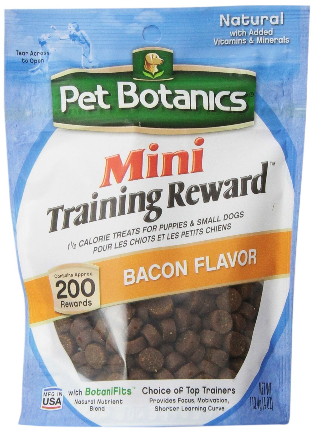 3-Pack Pet Botanics Variety Flavor Bundle Mini Reward Treats for 12 Total oz