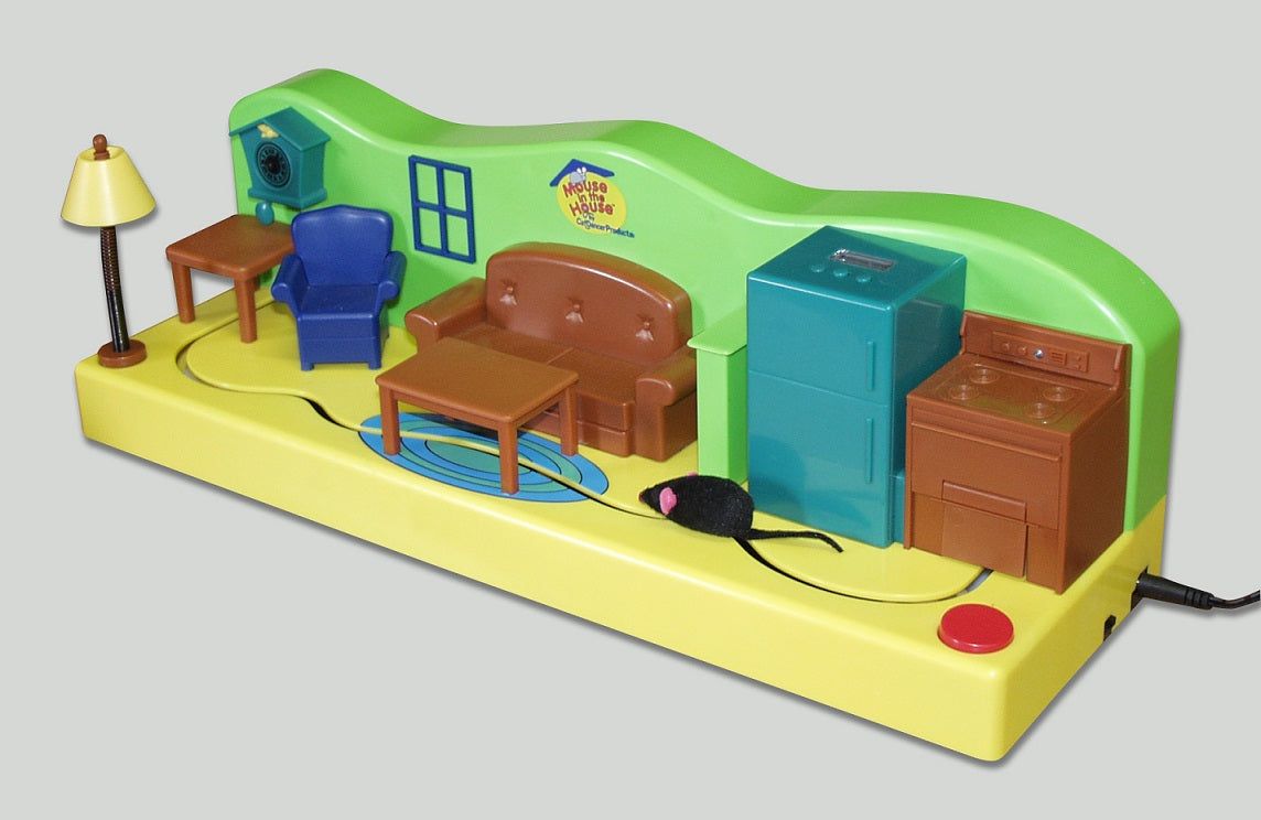 Cat Dancer Products Mouse in the House cat toy 20"