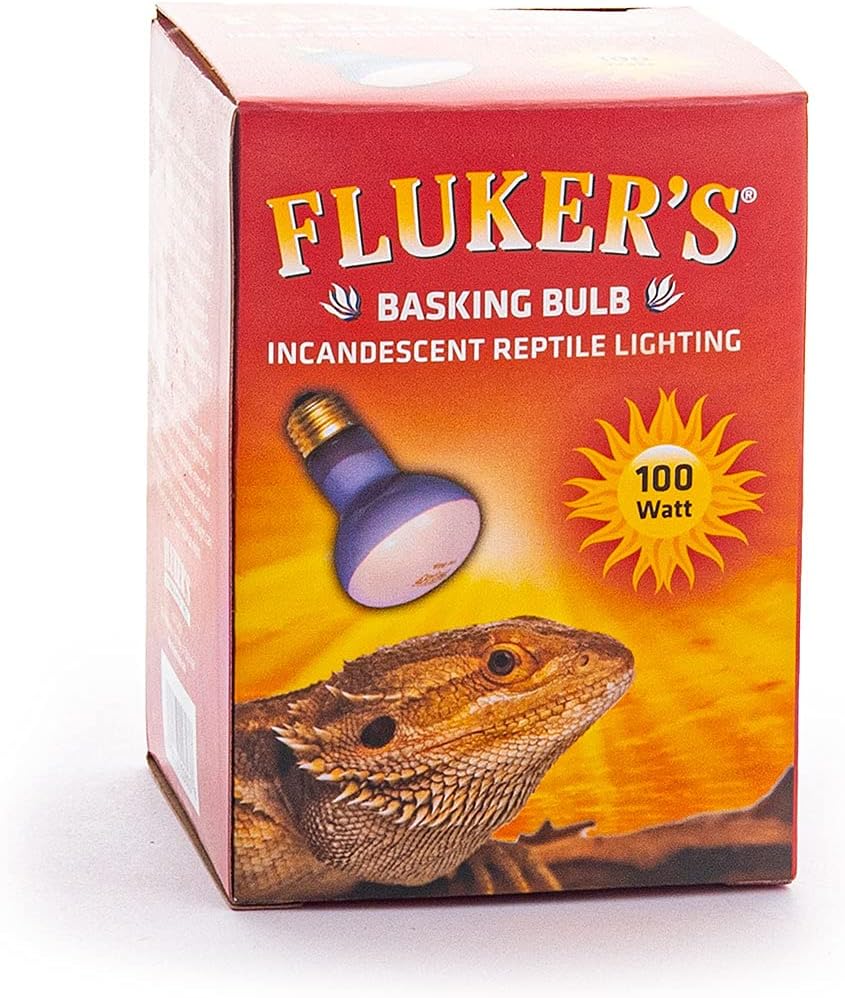 Flukers Basking Bulb Incandescent Reptile Light - 100 Watts
