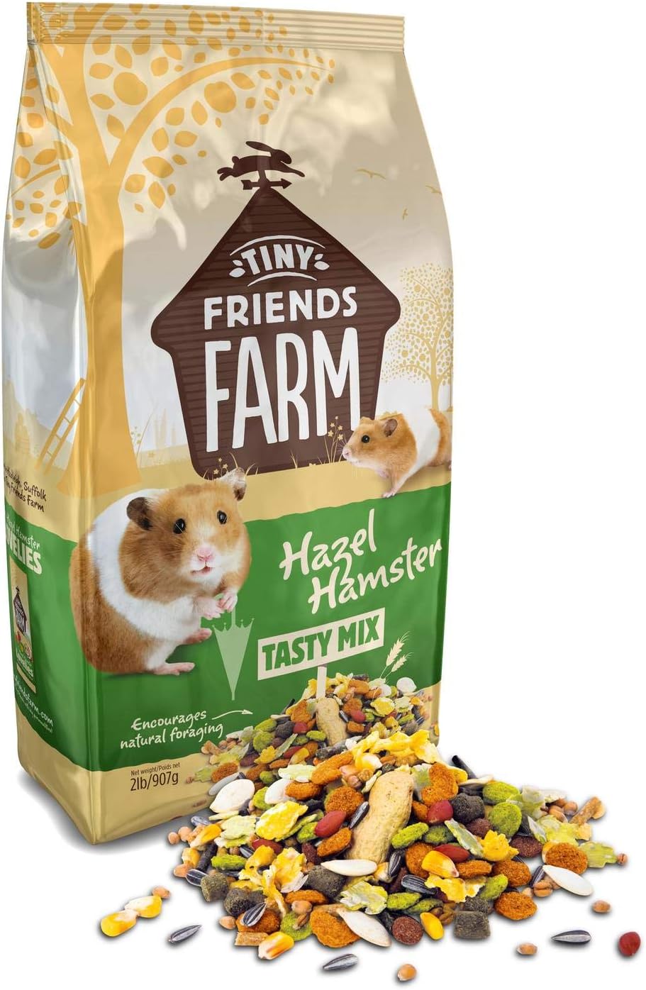 Supreme Pet Foods Tiny Friends Farm Hazel Hamster Tasty Mix Small Animal Food 2 lbs