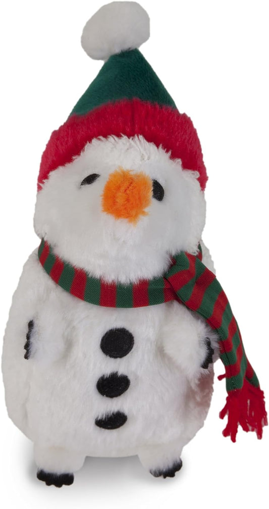 Snowman Heggie Plush Dog Toy