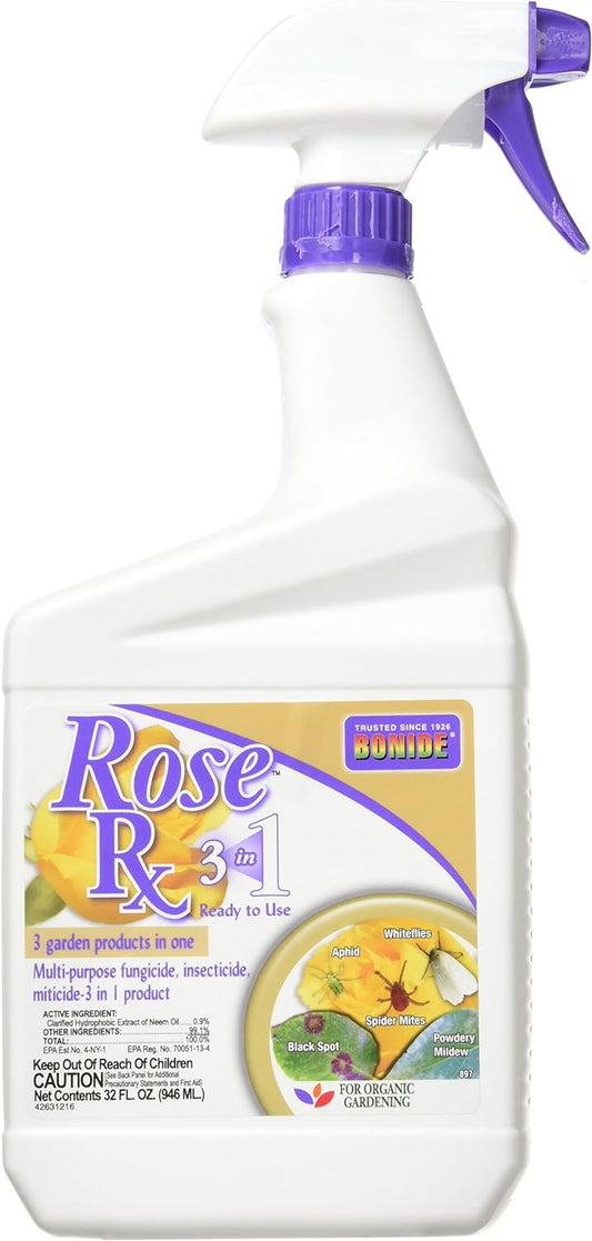 Bonide Rose Rx 3 in 1 1 Qt