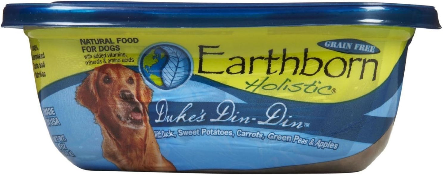Earthborn Holistic Duke's Din-Din Stew Grain-Free Moist Dog Food - (8 oz) Pack of 8