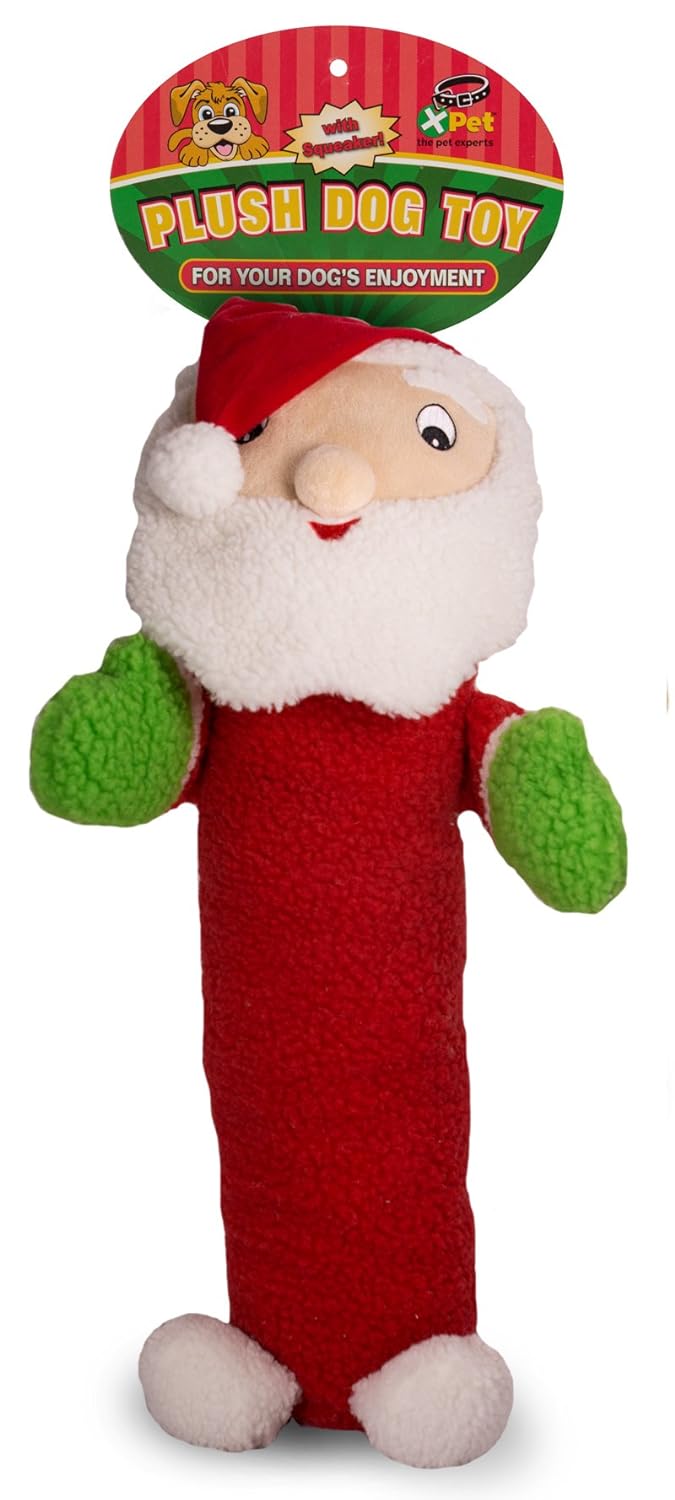 XPet Christmas Titan Fleece Jumbo Santa, 24"